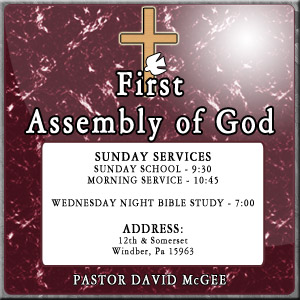 First Assembly of God, Windber, PA, Sermons